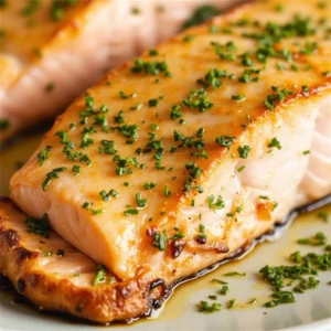 Garlic Butter Salmon Air Fryer